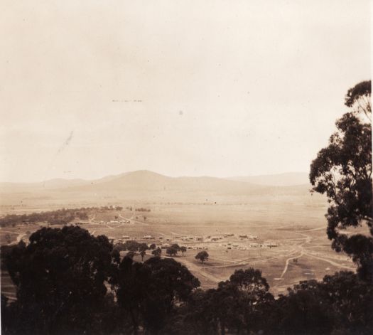 View from Red Hill looking north