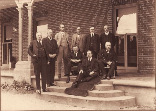 Group of politicians at Government House