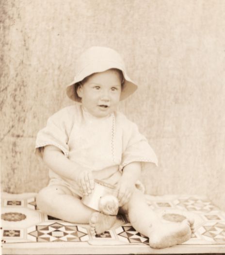 Jock Maxwell at about one year of age.