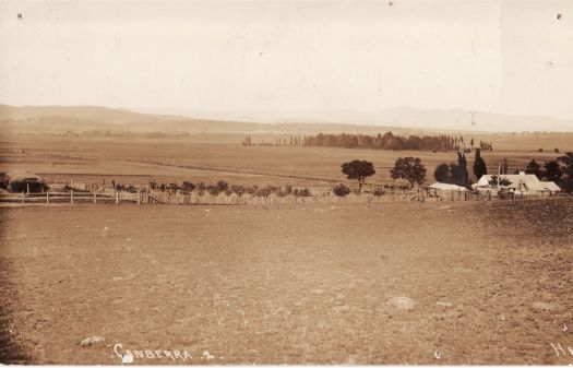 Looking towards Glebe Rectory