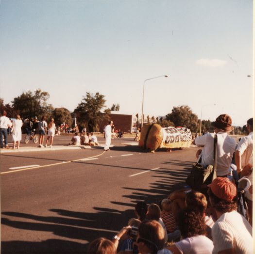 Canberra Day Parade, London Cct (near YWCA) - caterpillar