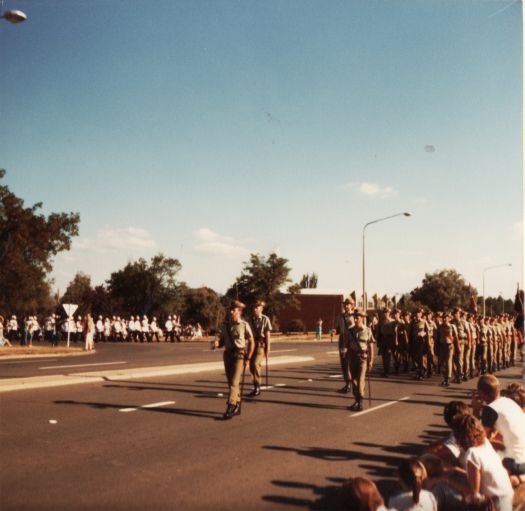 Canberra Day Parade, London Cct (near YWCA) - soldiers