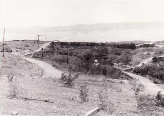 Low level crossing, possibly Oaks Estate