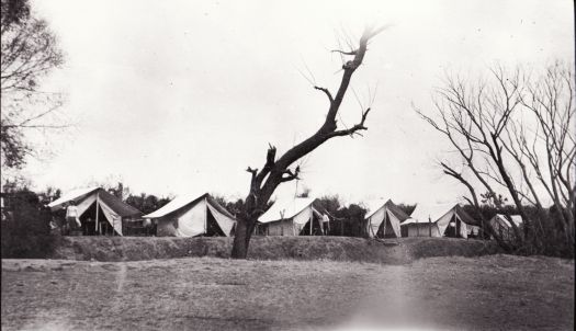 Camp on Molonglo River, Queanbeyan