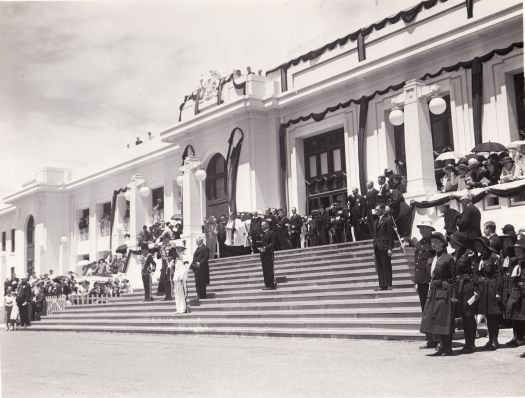 Ceremony after death of King George V