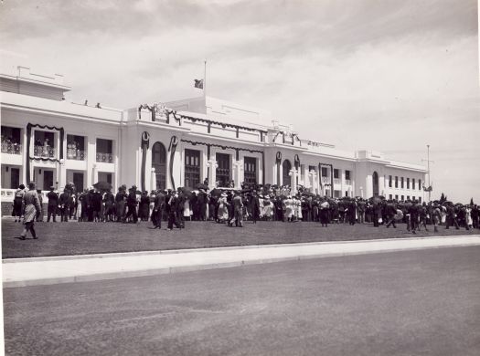 Ceremony after death of King George V