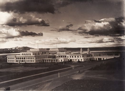 Parliament House from roof of East or West Block