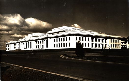 Parliament House from Mt Ainslie