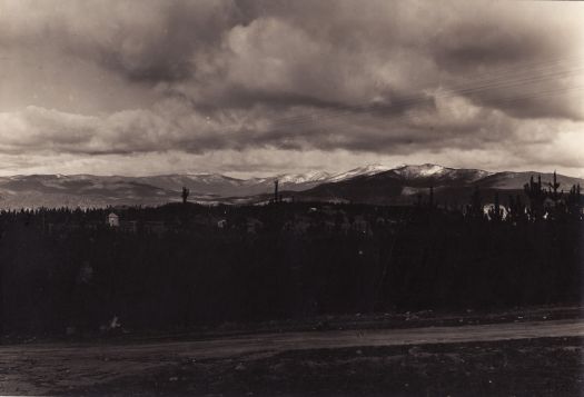 Site for solar observatory, Mt Stromlo