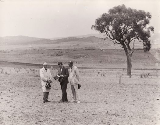 Capital Hill showing W.M. Hughes, C.S. Daley and P.G. Stewart