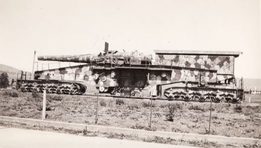 Big Bertha gun, World War 1 heavy artillery piece