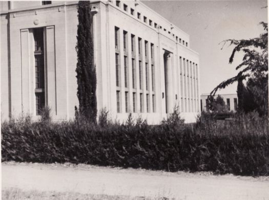 Old National Library from north side, Kings Ave