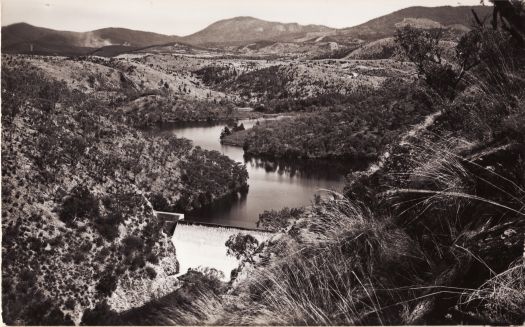 Cotter Dam and reservoir