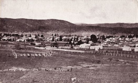 Queanbeyan from Uriarra Rd