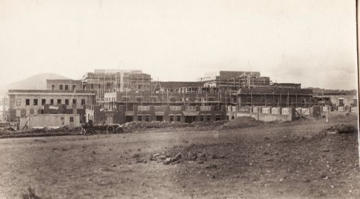 Parliament House under construction