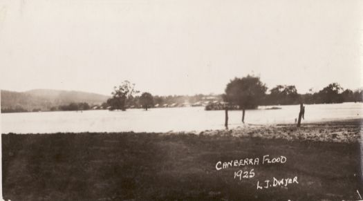 Acton, near commission house, flooded