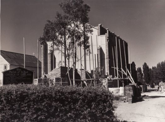 St Paul's Church under construction