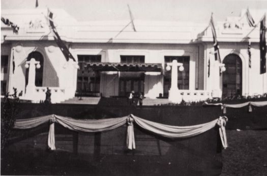 Parliament House, decorated