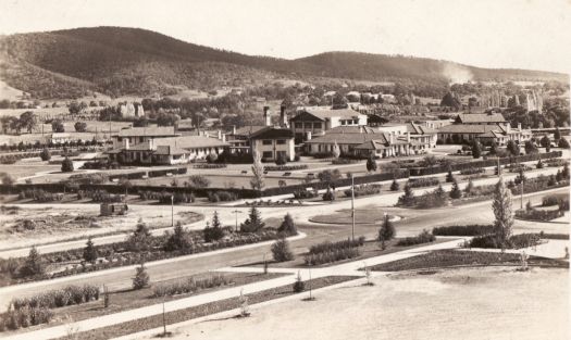 Hotel Canberra from West Block