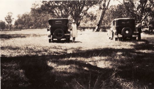 Camp on Ovens River