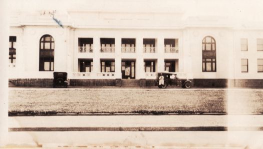 Front entrance to Parliament House