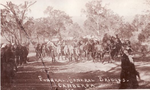 General Bridge's funeral
