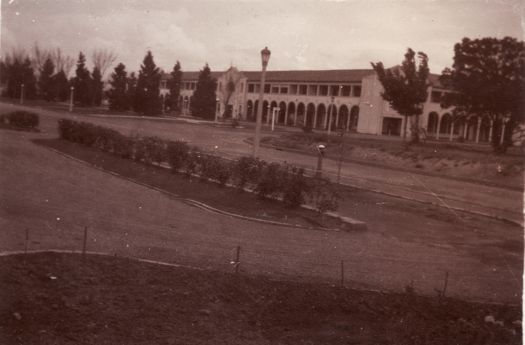 Civic Centre from across London Circuit showing the Melbourne Building