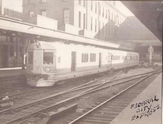 Federal Capital Express, Platform 1, Central Station, Sydney