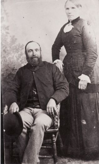 John and Catherine Coppin (nee Sheedy) of Coppins Crossing.