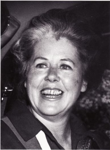 Zara Holt, wife of Prime Minister Harold Holt