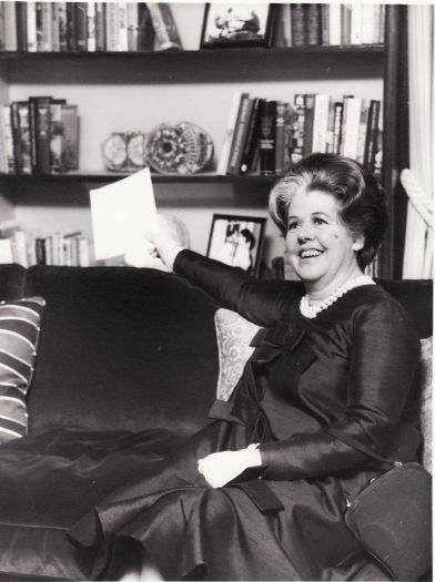 Zara Holt, wife of Prime Minister Harold Holt.