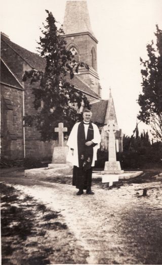 Canon Frederick Greenfield Ward, Rector of St John's 1913-1929
