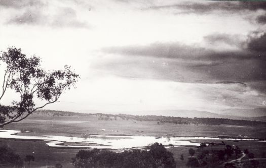 Molonglo River in flood