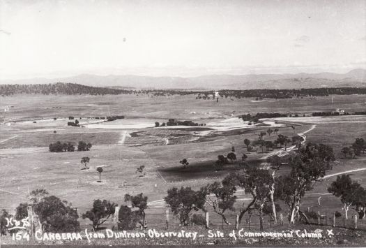 Canberra from Duntroon observatory