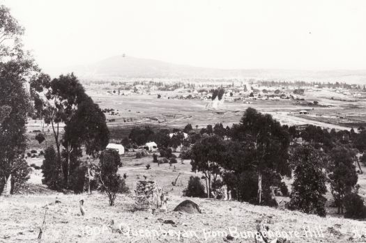 Queanbeyan from Bungendore Hill