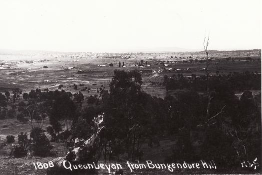 Queanbeyan from Bungendore Hill
