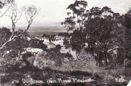 Royal Military College, Duntroon, from Mt Pleasant