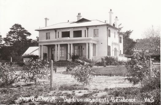 Commandant's residence at RMC Duntroon