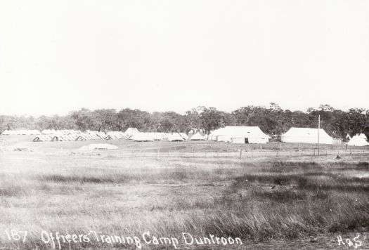 Officers training camp, Duntroon