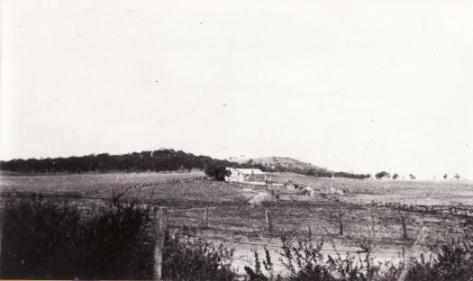Blundell's farmhouse from a distance