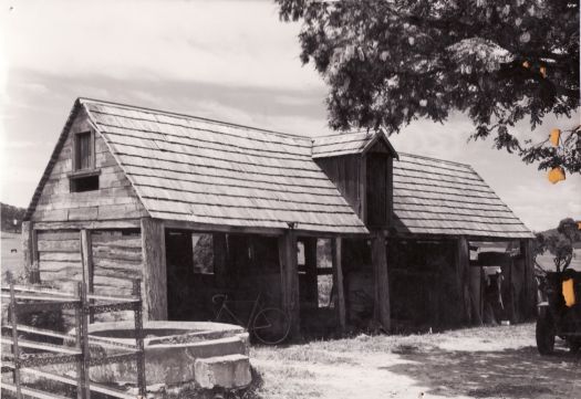 Stables at Gungahlin, demolished 1961, probably built around April 1870