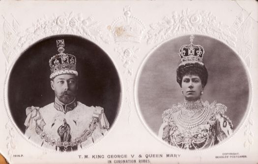 Coronation postcard