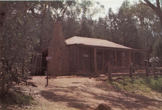 Slab house, Beechworth (Victoria)