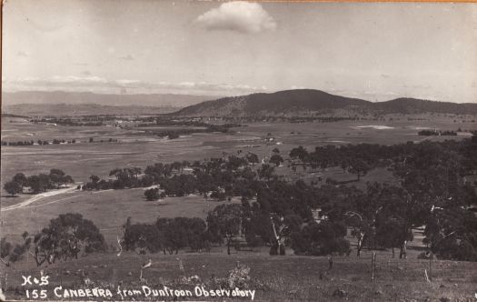 From Duntroon observatory to Canberra