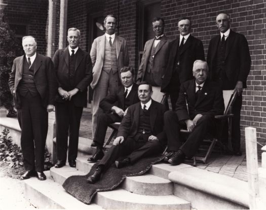 First Cabinet meeting at Yarralumla (also no. 2113)