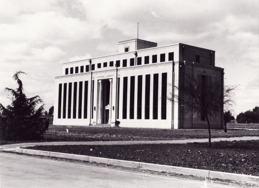 Old National Library, Kings Ave, Barton, where the Edmund Barton Building now stands