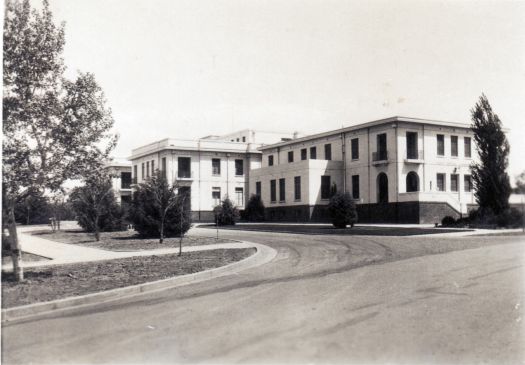 The General Post Office on Queen Victoria Terrace in Parkes.