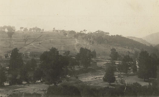 Bridge over the Murrumbidgee River at the Cotter.