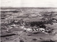 Aerial view of the Australian National University 