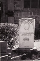 Gravestone for Edwin Elijah Bambridge, 1813-1879, and his wife Eliza at St. John's Churchyard cemetery in Reid.